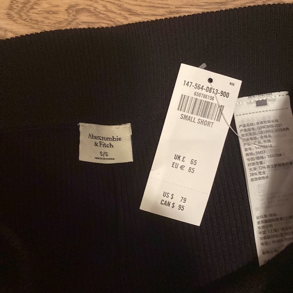 Abercrombie & Fitch Wide Leg Pants Small Short - Picture 3 of 4